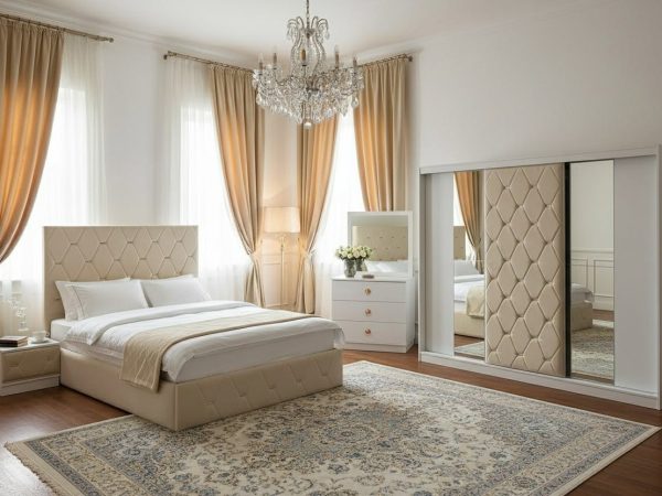 Dormitor Glade Cream New , 160 x 200